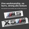 3D ABS suitable for BMW tail badge M1 M2 M3 M4 M5 M6 M7 rear digital side car logo x1x3x4x5x6 Sport M Competition black sticker