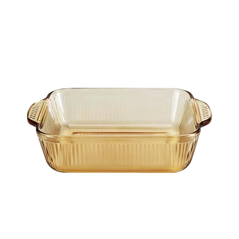 Corning VISIONS 2L Amber Glass Square Baking Dish