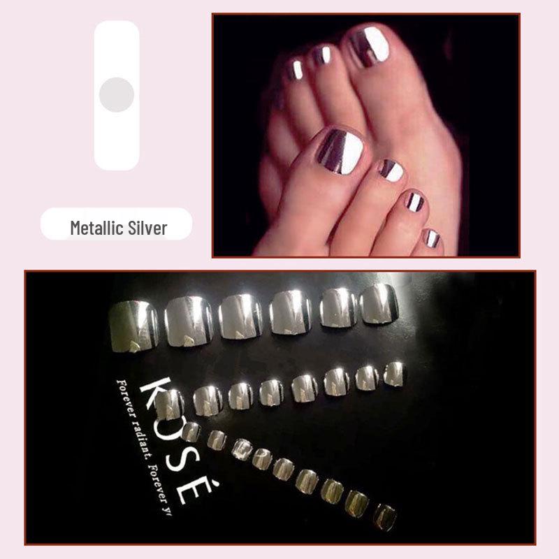 Press-On Toenail Art: Finished Nail Pieces and Wearable Patches