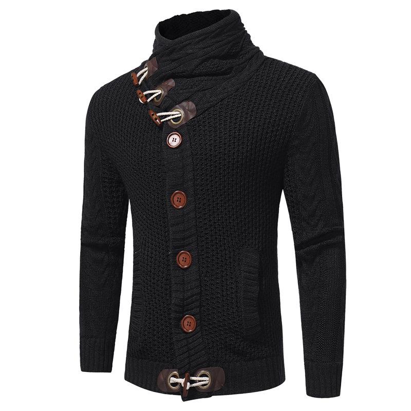 New Autumn And Winter Thick Warm Sweater Slim Fit Men'S Sweater Men'S Multi-Color Pullover Knitted Sweater