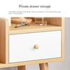 Nordic Simple Bedside Cabinet Modern Bedside Storage Cabinet Mini Storage Shelf Bookcase Cabinet Bedside Table