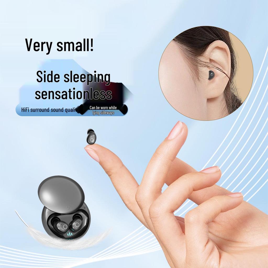 Mini Wireless T26 Bluetooth Earbuds: Ultra-Small, In-Ear Sleeper