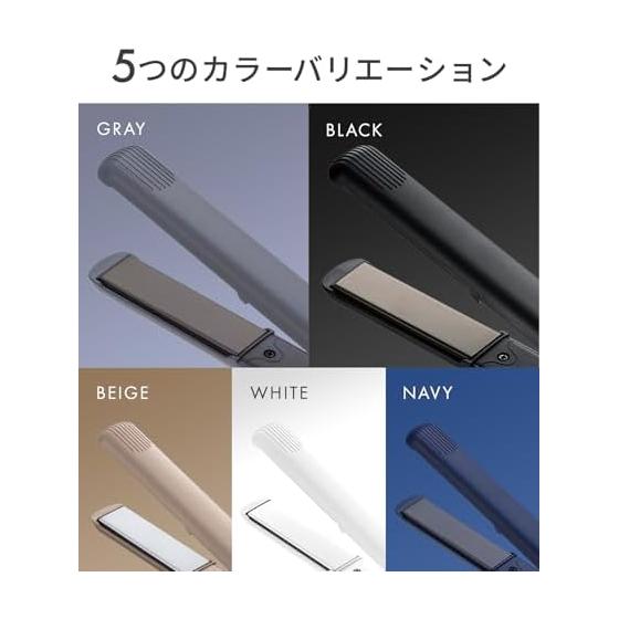 SALONIA Straight Iron Hair Iron 24mm Black SL-004SAB [Amazon.co.jp Exclusive]