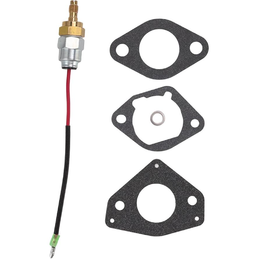 Pilipane Carburetor Fuel Solenoid Replacement 2475745-S for Kohler and Courage Engines with Gaskets Replacement
