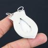 925 Sterling Silver Pear Scolecite Gemstone Engagement Unique Wedding Pendant