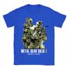 Hot Sale Game Metal Gear Solid 3 Snake Eater Naked Snake The Boss MGS3 T Shirt Unisex Hip Hop Oversized T-shirt Print Crew Neck Casual T Shirt