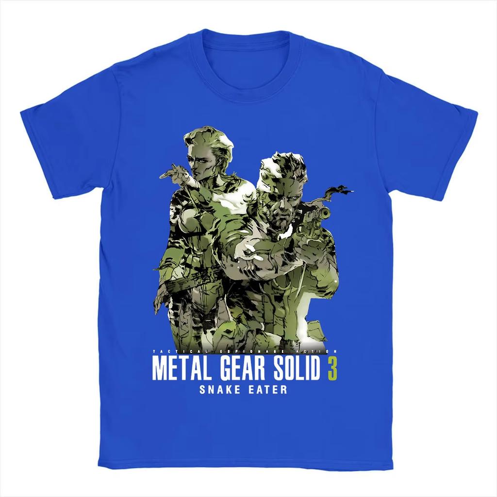 Hot Sale Game Metal Gear Solid 3 Snake Eater Naked Snake The Boss MGS3 T Shirt Unisex Hip Hop Oversized T-shirt Print Crew Neck Casual T Shirt