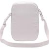 Nike Heritage Nylon With Polyester Crossbody Bag, Shoulder Bag Regular Unisex Platinum Purple & Peak White Casual DB0456-019