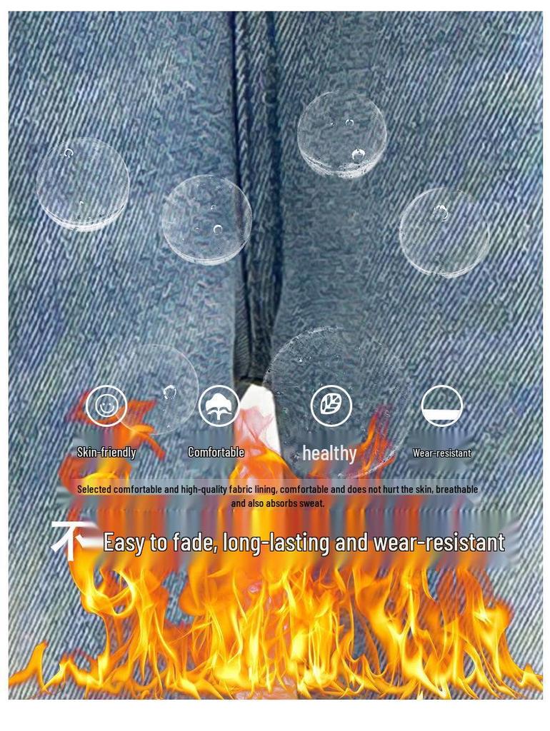 2025 Stylish Girls' Spring/Autumn Jeans - Trendy Straight-Leg Children's Trousers