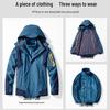Men's Winter Fleece Lined Windproof Jacket & Mountaineering Suit