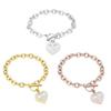 Elegant Heart Urn Bracelets Pet Ashes Memorials Bracelets Durability Bracelets for Ashes With Loves Projection