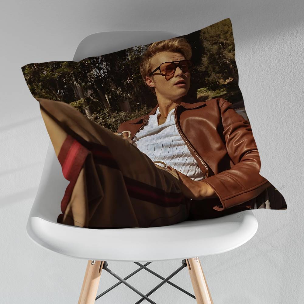RRudy Actor PPankow Throw Pillow Case Living Room Sofa Cushion Cover For Home Bedroom Decoration Protector