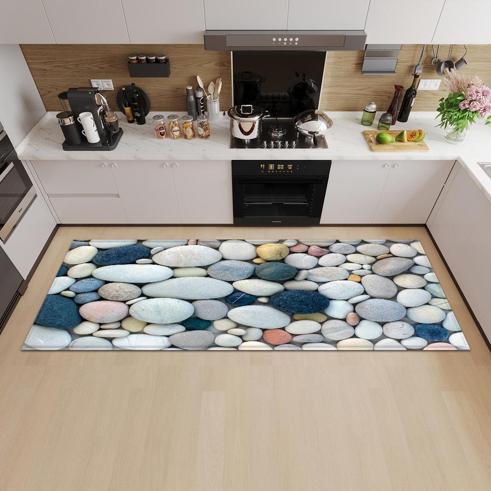 

Кухонный коврик, дверной коврик для гостиной, детский прикроватный коврик для коридора, двери ванной комнаты, нескользящий ковер 50x80cm
