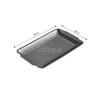 Distressed classical Stainless Steel Retangle Trays Dish Plate BBQ Pans Retro Western Steak Tray Kitchen Tableware Storage Plate