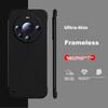 POZZO Ultra-Thin Matte Case for Huawei Mate60 Pro/Pro+, Borderless Protective Cover, Shockproof Heat Dissipation, Simple, Popular Night Sky Black