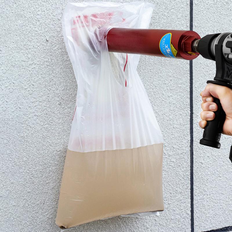 10Pcs  Water Catch Tool Electric Drill Dust Bag Hammer Punching Hole Air Conditioning Dustproof Collector Device