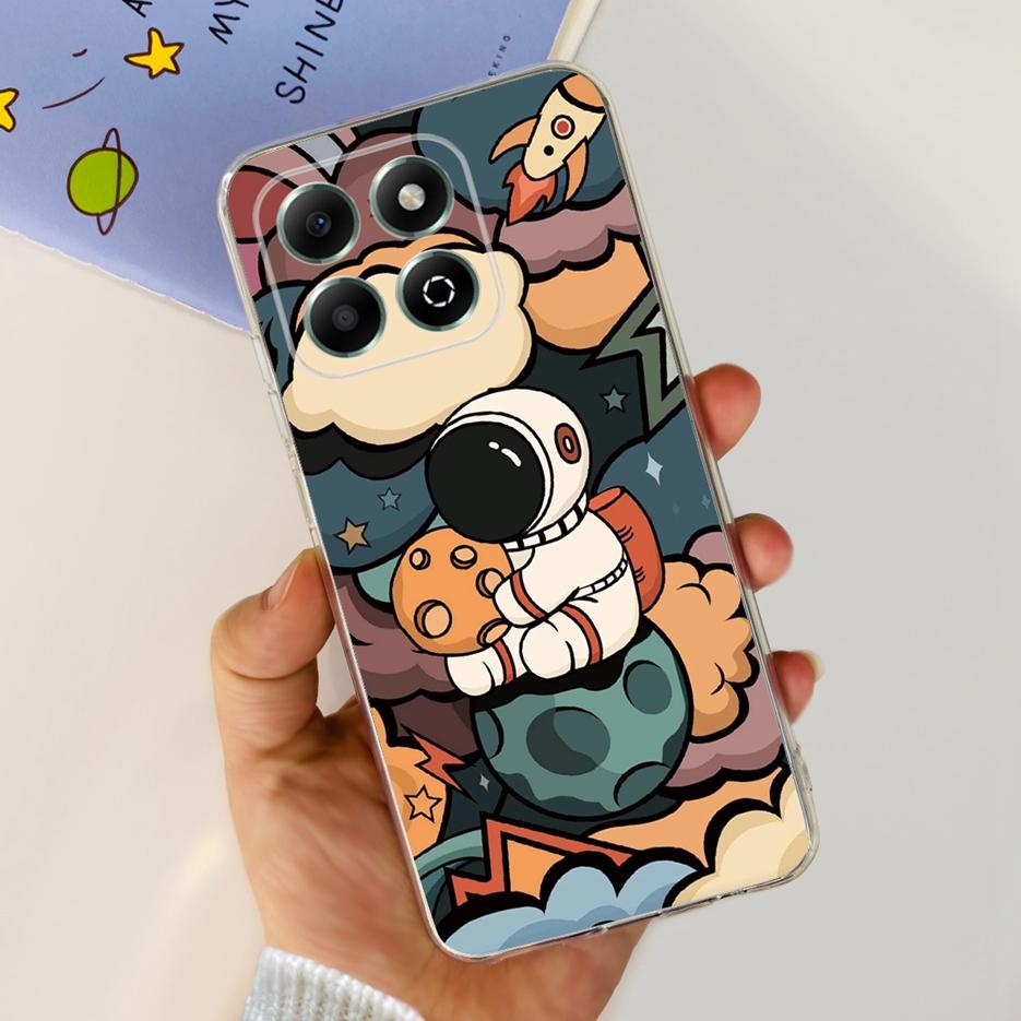 For Honor X6b Case JDY-LX1 JDY-LX2 Stylish Painted Cover Soft Silicone Shell For Honor X6b X 6b HonorX6b Phone Case 6.56'' Coque