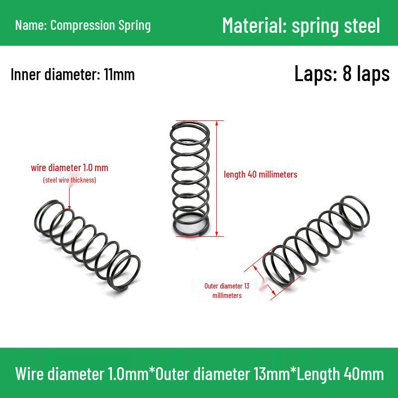 Heavy Duty Y-Type Compression Spring Shock Absorber, 1.0mm Wire Diameter, Outer Diameter 5-20mm.