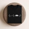 Fotografie Fotograaf Shirt | Fotografie Hartslag Cadeaus - Premium T-shirt