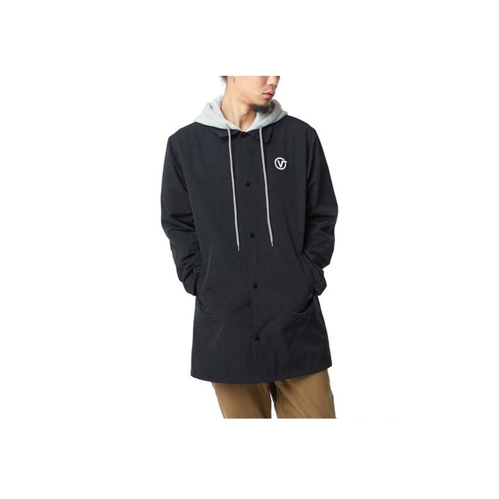 Vans Sports Casual Jacket Men Jackets Black VN0A4BPABLK