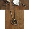 Cyberpunk 2077 Bullet Pendant Necklace With Geometric Design For Men And Women