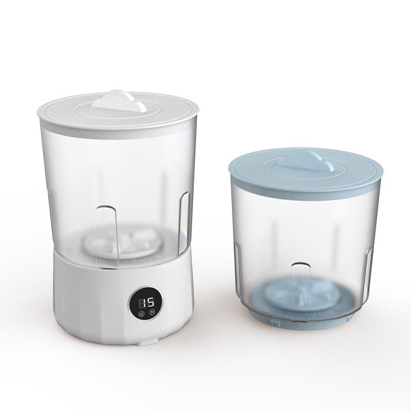 Compact Foldable Washing Machine for Underwear and Socks, 2L Capacity - Ideal for Dorms and Travel