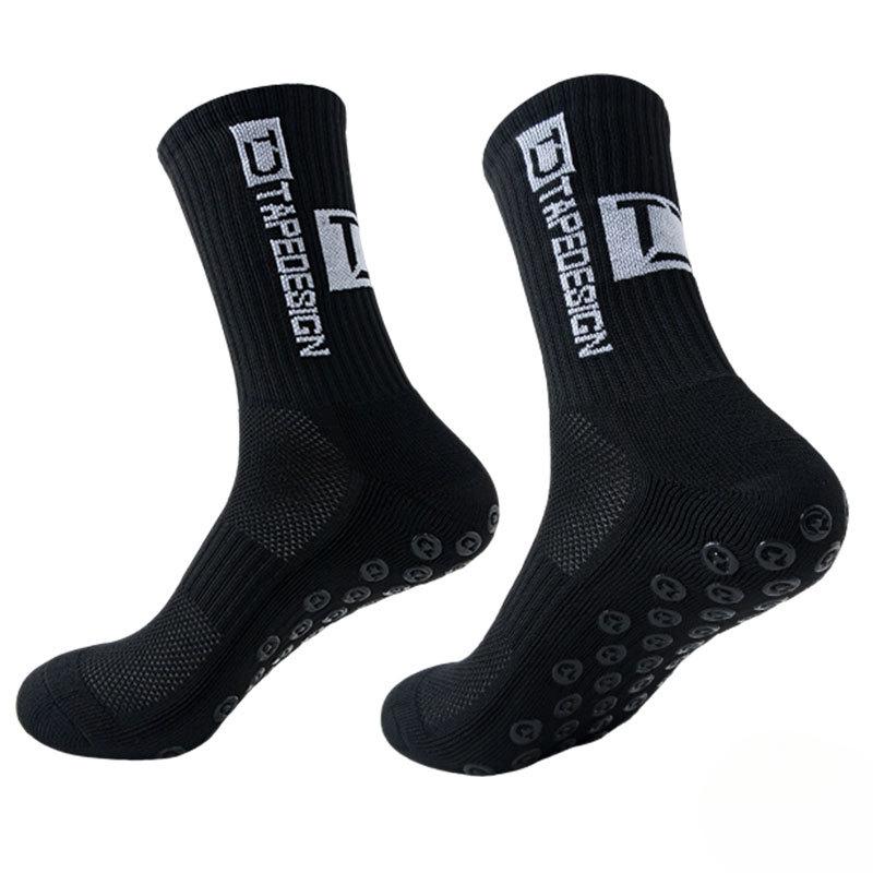 10 Pairs of Male Spring and Autumn Glue Non Skid Shock Towel Bottom Sports Basketball Football Socks