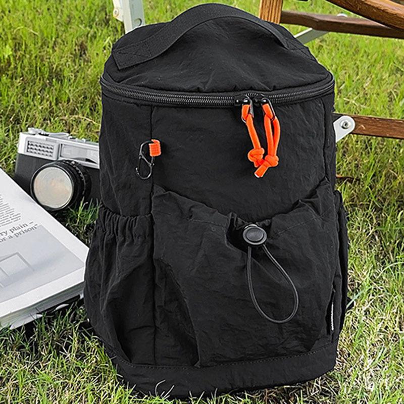 Nylon Backpack Women's New Waterproof and Lightweight Outdoor Leisure Travel Versatile Large-capacity Small Schoolbag