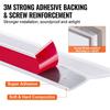 Garage Door Top and Sides Seal Strip 34 FT Universal Weather Stripping