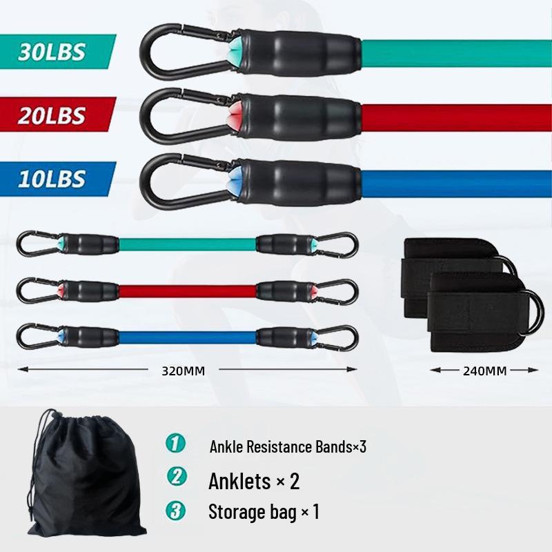 Ankle Buckle Resistance Band for Fitness and Yoga Stretching