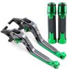 CNC Aluminum Brake Clutch Lever Perch Kawasaki Vulcan S 650 ZX-4RR Motorcycle Custom Handlebar Upgrade