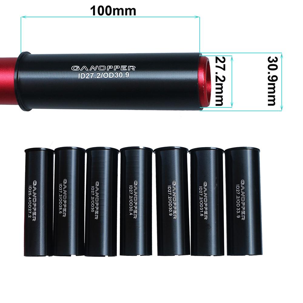 Adapter Mountain Bike Reducing Sleeve Seat Post Shim Seat Tube Reducer Bicycle Seatpost Sleeve