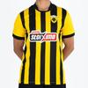 2026 AEK Atene Maglia da Calcio Casa Maglia Greca Autunno Sportiva Asciugatura Rapida T-shirt Uomo Abbigliamento Bambini Maglietta Y2k Donna
