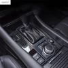 Armaturenbrett-Zierleiste / Fensterheber-Schalterabdeckung / Schalthebel-Abdeckung / Lüftungsgitter hinten Zierleisten für Mazda 6 - 2024 Edelstahl Zubehör
