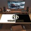 Custom Name Juventus Fc Mouse Pad Large Gaming Table Cushion Nonslip Laptop Tablet Big Mousepad Xxl Mat Mini Pc Playmat With Lock Edge