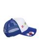 BLACKBLOND Vividi Uncover Colors Logo Trucker Mesh Cap (Blue)