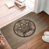 Triple Moon Goddess Doormat Mat Anti-Slip Pentagram Pagan Wiccan Kitchen Bath Balcony Rug Carpet 40*60cm