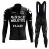 Long Sleeve  Sweat-absorbing Quick-drying Highway Spring and Autumn Men's and Women's Cycling Suit 2026 Autumn Breathable Cycling Suit Set