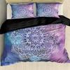 Mandala Bohemian Floral Bedding Set Fashion Printed Polyester Quilt Cover Home Textile Kit