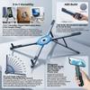 Foldable Magnetic Laptop Stand ABS Plastic Portable Adjustable Stand Heat Dissipation Holder for Smart Phone Tablet Notebook