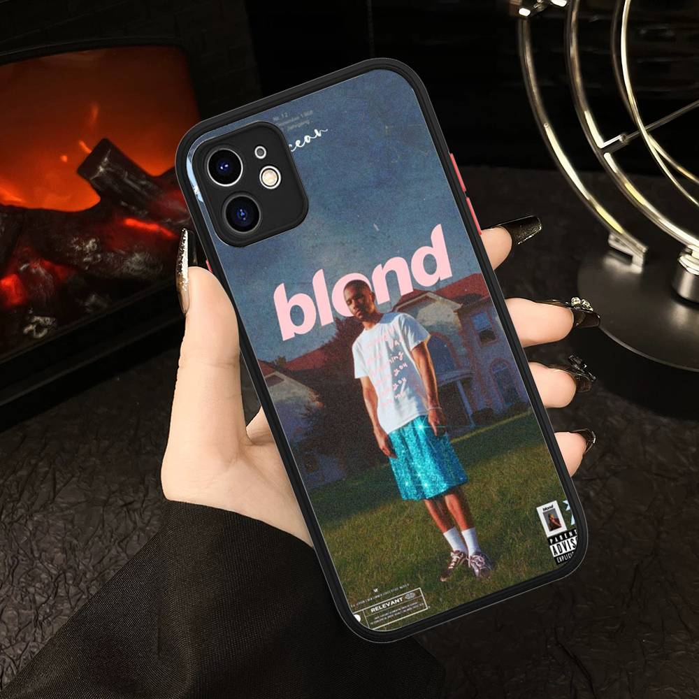Album F-Frank O-Ocean Rap Matte Transparent Phone Cover For IPhone Case 16 15 14 13 12 11 Pro Max X XS Max Plus