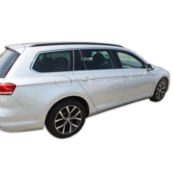 Déflecteurs D'air - J&J AUTOMOTIVE - Volkswagen Passat B8 - Fumé - Acrylique Renforcé - Installation Facile