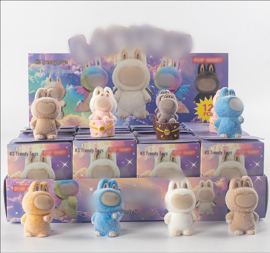 Populaire Kerst Abubu Pop Mart Poppen Ornament Blind Box Speelgoed