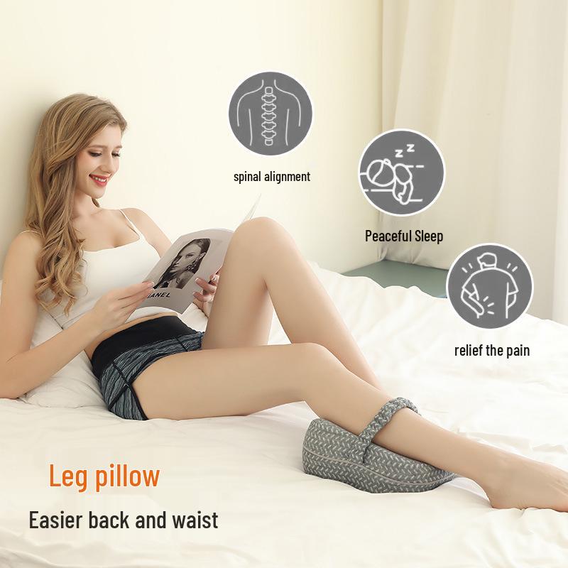 Almofada Lateral Removível e Lavável para Pernas para Idosos e Mulheres Grávidas