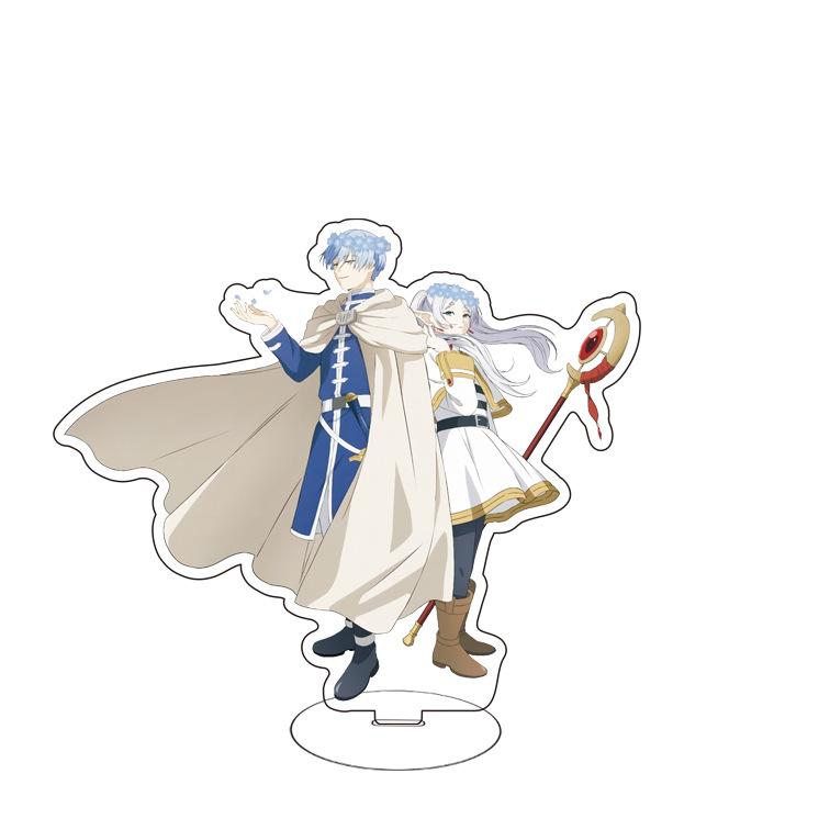 15cm Anime Frieren Beyond Journey's End Acrylic Stand Figure Cartoon Double Sided Desktop Standing Action Model Plate Toy