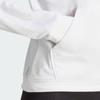 Adidas Aeroready Game & Go Quarter-Zip Fleece Top Women Tops White IM2681