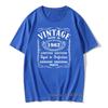 Vintage Made In 1962 T-Shirt Anniversary Present Funny Unisex Graphic Graphic Cotton Short Sleeve Novelty O-Neck Father Tshirt