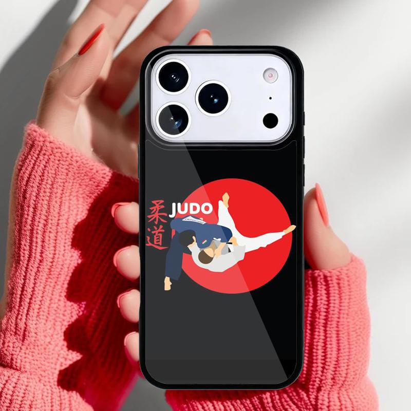 Judo Phone Case for iPhone 17 16 15 14 13 Pro Max Back Cover for 12 11 Pro Coque