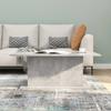 Coffee Table Concrete Grey 102 x 55.5 x 40 cm Wood Based Material