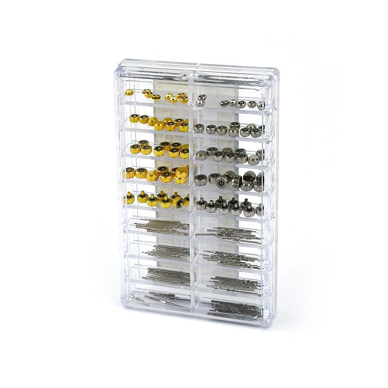 Watch Accessories: Boxed Crown Glue, Watch Stem, Repair Parts, Copper, Gold & Silver Crowns for Multiple Models